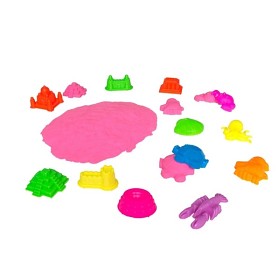 Bild på Magic Sand Box med tillbehör 1,5 kg (Rosa)