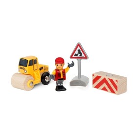 Bild på  BRIO World 33899 Vägarbetare lekset