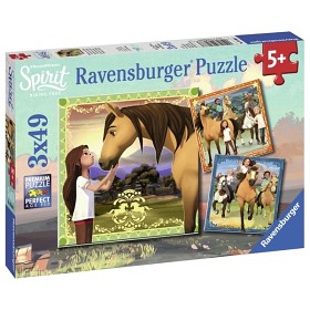 Bild på Ravensburger Pussel Spirit 3x49-bitar