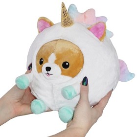 Bild på Squishable Gosedjur Mini Corgi Enhörning 18 cm