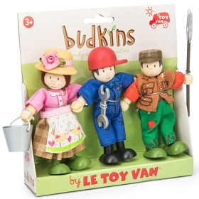 Bild på Le Toy Van, Budkins Lantbrukare 3 Figurer