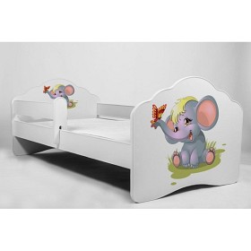 Bild på Bed FALA with mattress - ELEPHANT (12) - Railing
