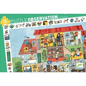 Bild på Djeco - Pussel - Observations Puzzle - The House
