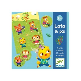 Bild på Djeco, Lotto 4 Vänner