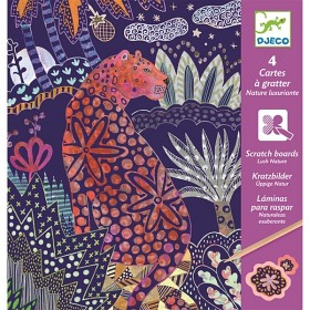 Bild på Djeco, Scratch card, Lush nature
