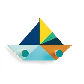 Bild på Djeco, Klädhängare Origami Båt