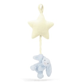 Bild på Jellycat, Bashful Blue Bunny Star Speldosa 28 cm