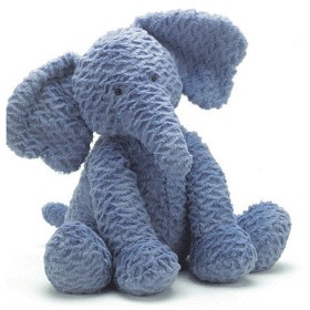 Bild på Jellycat, Fuddlewuddle Elefant 23 cm