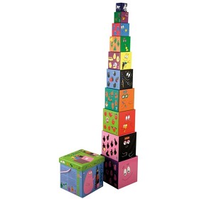 Bild på Barbapapa, Barbo Toys Stapelbara kuber 1-10
