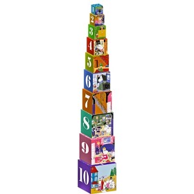 Bild på Barbo Toys, Mumin Stapelbara kuber 10st