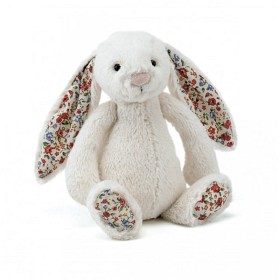 Bild på Jellycat, Bashful Blossom Cream Kanin 36 cm