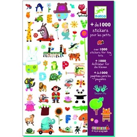 Bild på Djeco, 1000 stickers for little ones