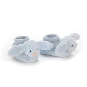 Bild på Jellycat, Bashful - Blå Bunny Booties 0-6 mån