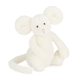 Bild på Jellycat, Bashful Cream Mouse 31 cm