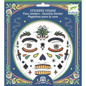 Bild på Djeco, Face stickers, Skull