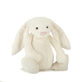 Bild på Jellycat, Bashful Vit Kanin 51 cm