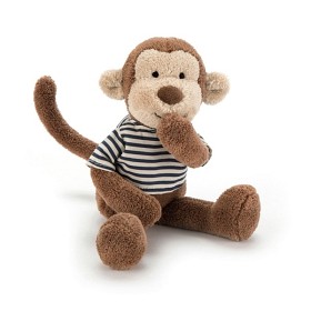 Bild på Jellycat, Stripey Monkey 24 cm