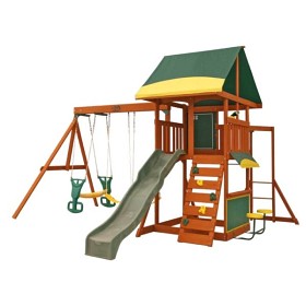 Bild på Brookridge Wooden Swing Set