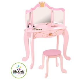 Bild på Kidkraft, Princess Sminkbord & pall