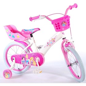 Bild på Disney Princess, Barncykel med stödhjul 12" rosa