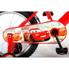Bild på Disney Cars, Barncykel med stödhjul - Cruiser 16" röd