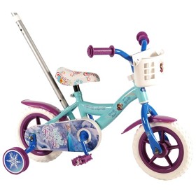 Bild på Disney Frozen, Barncykel 10" Deluxe - Med Cykelstång