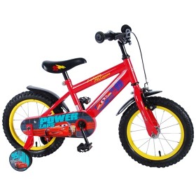 Bild på Disney Cars, Barncykel med stödhjul - Cruiser 14" röd