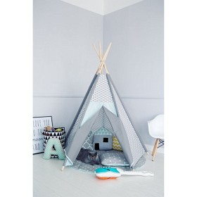 Bild på Little Nomad, Lektält TeePee Vit/Grå
