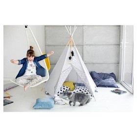Bild på Little Nomad, Lektält TeePee Stjärna Grå