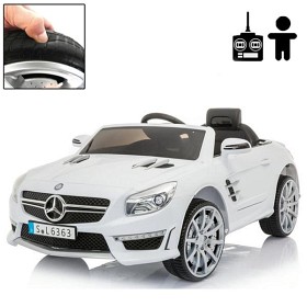 Bild på Elbil Mercedes SL63 12V - Vit