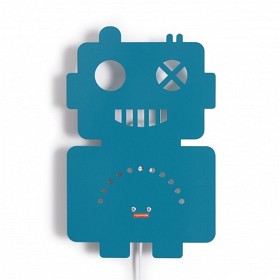 Bild på Roommate, Robot Lamp Petrol Blue
