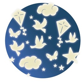 Bild på Wall Sticker, In The Sky