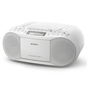 Bild på Sony Boombox CD/Kassett/Radio Vit