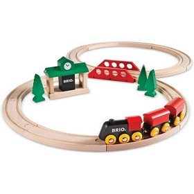 Bild på BRIO 33028 Klassisk järnväg figur 8 set