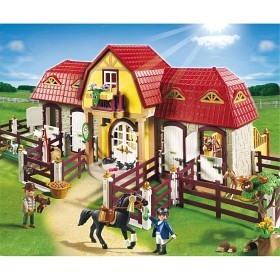 Bild på Playmobil Country - Stor Hästgård 5221