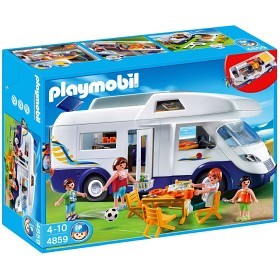 Bild på Playmobil Summer Fun - Stor Familjehusbil 4859