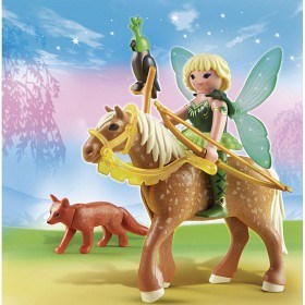 Bild på Playmobil Fairies - Skogsfen Diana med månhäst 5448