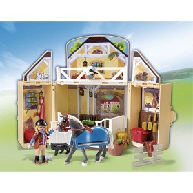 Bild på Playmobil Country - Leklåda Häststall 5418