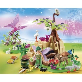Bild på Playmobil Fairies - Trollfen Elixia i Djurskogen 5447