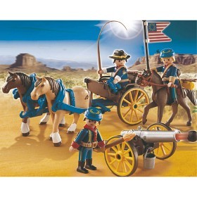 Bild på Playmobil Western - Kavalleri med Kanon 5249
