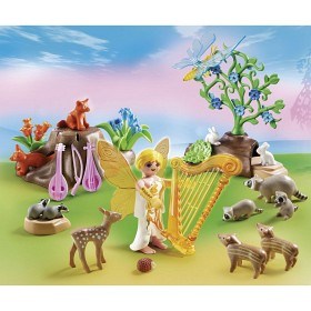 Bild på Playmobil Fairies - Harpfen Melodie på Skogskonserten 5451