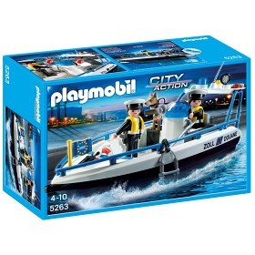 Bild på Playmobil City Action - Tullbåt 5263