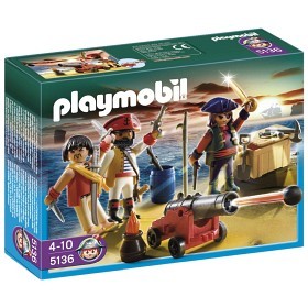 Bild på Playmobil Pirates - Piratbesättning 5136