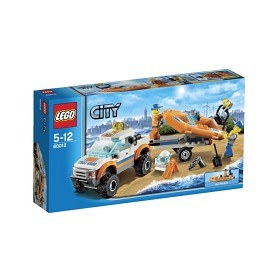 Bild på LEGO City - Fyrhjulsdriven Bil och Dykarbåt 60012