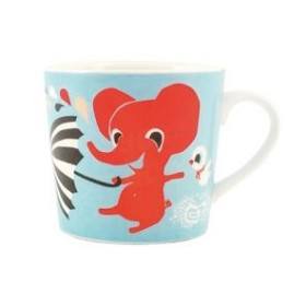 Bild på Littlephant Porslinsmugg 190ml  (Blå Littlephant)
