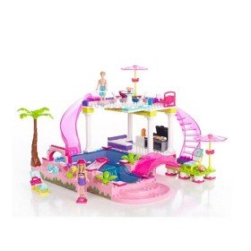 Bild på Mega Bloks - Barbie Build n Style Poolparty