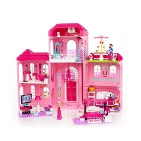 Bild på Mega Bloks - Barbie Build n Style Herrgård