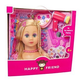 Bild på Happy Friend - Frisyr och make-up-docka (Blondin)