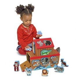 Bild på Melissa & Doug - Noas Ark Plocklåda