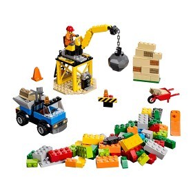 Bild på LEGO Juniors - Byggnadsarbete 10667